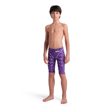 Load image into Gallery viewer, arena-boys-powerskin-st-next-jammer-limited-edition-leopard-skin-violet-006352-877-ontario-swim-hub-3