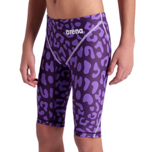 Load image into Gallery viewer, arena-boys-powerskin-st-next-jammer-limited-edition-leopard-skin-violet-006352-877-ontario-swim-hub-4