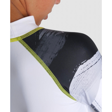 Load image into Gallery viewer, arena-boys-short-sleeves-rash-guard-white-grey-multi-003144-152-ontario-swim-hub-7