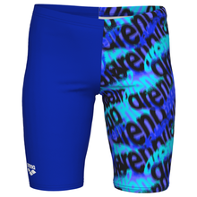 Load image into Gallery viewer, arena-boys-swim-jammer-crowded-neon-blue-neon-blue-multi-011811-580-ontario-swim-hub-2