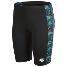 Load image into Gallery viewer, arena-boys-swim-jammer-draft-black-blue-multi-010747-550-ontario-swim-hub-1
