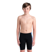 Load image into Gallery viewer, arena-boys-swim-jammer-palette-multi-water-black-008098-805-ontario-swim-hub-5