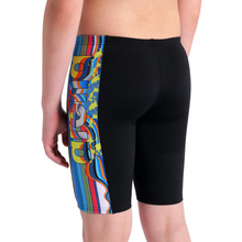 Load image into Gallery viewer, arena-boys-swim-jammer-palette-multi-water-black-008098-805-ontario-swim-hub-8
