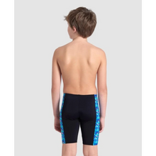 Load image into Gallery viewer, arena-boys-swim-jammer-pool-tiles-black-blue-multi-007227-580-ontario-swim-hub-6