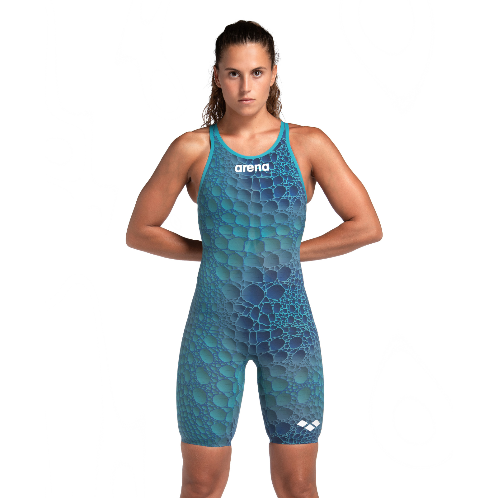 ARENA CAIMANO SPECIAL EDITION WOMEN'S OPEN BACK POWERSKIN CARBON