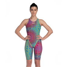 Load image into Gallery viewer, arena-caimano-special-edition-womens-racing-suit-powerskin-st-next-aurora-caimano-006349-303-ontario-swim-hub-1