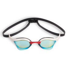 Load image into Gallery viewer, arena-cobra-ultra-swipe-mirror-racing-goggles-aqua-white-fireflow-002507-102-ontario-swim-hub-3