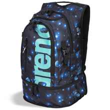 Load image into Gallery viewer, arena-fastpack-3.0-backpack-allover-aqua-006188-105-ontario-swim-hub-1