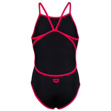 Load image into Gallery viewer, arena-girls-arena-cats-swimsuit-superfly-back-black-freak-rose-004682-550-ontario-swim-hub-3