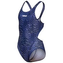 Load image into Gallery viewer,     arena-girls-swimsuit-kikko-pro-navy-navy-multi-005900-770-ontario-swim-hub-1