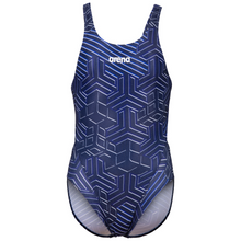 Load image into Gallery viewer,     arena-girls-swimsuit-kikko-pro-navy-navy-multi-005900-770-ontario-swim-hub-2