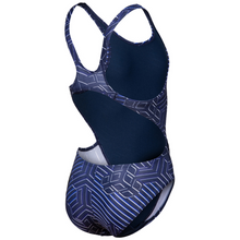 Load image into Gallery viewer, arena-girls-swimsuit-kikko-pro-navy-navy-multi-005900-770-ontario-swim-hub-3