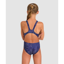 Load image into Gallery viewer, arena-girls-swimsuit-kikko-pro-navy-navy-multi-005900-770-ontario-swim-hub-6