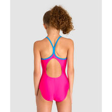 Load image into Gallery viewer, arena-girls-swimsuit-light-drop-solid-freak-rose-turquoise-005919-400-ontario-swim-hub-6