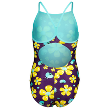 Load image into Gallery viewer, arena-girls-swimsuit-spring-lightdrop-back-plum-multi-water-010751-980-ontario-swim-hub-4