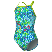 Load image into Gallery viewer, arena-girls-swimsuit-stars-lightdrop-back-blue-multi-artic-lime-011741-860-ontario-swim-hub-1