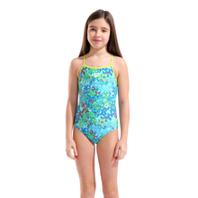 Load image into Gallery viewer, arena-girls-swimsuit-stars-lightdrop-back-blue-multi-artic-lime-011741-860-ontario-swim-hub-5