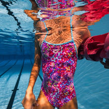Load image into Gallery viewer, arena-girls-swimsuit-stars-lightdrop-back-pink-multi-turquoise-011741-970-ontario-swim-hub-7