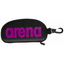 Load image into Gallery viewer, arena-goggle-case-black-purple-black-1e048-102-ontario-swim-hub-1