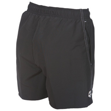Load image into Gallery viewer, arena-junior-fundamentals-logo-boxer-swim-shorts-black-white-000662-501-ontario-swim-hub-3