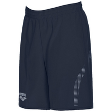 Load image into Gallery viewer, arena-junior-team-line-bermuda-swim-shorts-navy-1d357-70-ontario-swim-hub-1