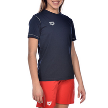 Load image into Gallery viewer, arena-junior-team-line-short-sleeve-tee-navy-1d360-70-ontario-swim-hub-2
