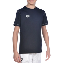 Load image into Gallery viewer, arena-junior-team-line-short-sleeve-tee-navy-1d360-70-ontario-swim-hub-4