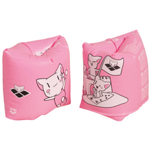 Load image into Gallery viewer, arena-kids-friends-roll-up-armbands-pink-95217-910-ontario-swim-hub-1