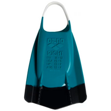 Load image into Gallery viewer, arena-limited-edition-powerfin-pro-multi-swim-fins-white-black-teal-002496-140-ontario-swim-hub-2