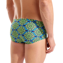 Load image into Gallery viewer, arena-mens-low-waist-swim-short-floral-green-multi-011669-600-ontario-swim-hub-7