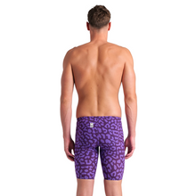 Load image into Gallery viewer, arena-mens-powerskin-carbon-air2-jammer-limited-edition-leopard-skin-violet-006344-877-ontario-swim-hub-2