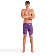 Load image into Gallery viewer, arena-mens-powerskin-carbon-air2-jammer-limited-edition-leopard-skin-violet-006344-877-ontario-swim-hub-3