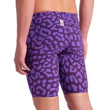 Load image into Gallery viewer, arena-mens-powerskin-carbon-air2-jammer-limited-edition-leopard-skin-violet-006344-877-ontario-swim-hub-5