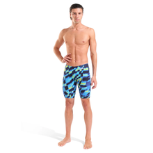 Load image into Gallery viewer, arena-mens-powerskin-carbon-air3-jammer-limited-edition-aqua-gleam-012064-508-ontario-swim-hub-3