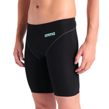 Load image into Gallery viewer, arena-mens-powerskin-impulso-jammer-black-teal-008607-100-ontario-swim-hub-4