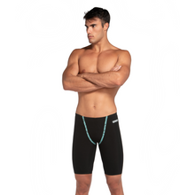 Load image into Gallery viewer, arena-mens-powerskin-primo-jammer-black-teal-006962-100-ontario-swim-hub-1