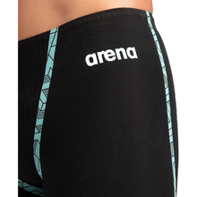 Load image into Gallery viewer, arena-mens-powerskin-primo-jammer-black-teal-006962-100-ontario-swim-hub-4