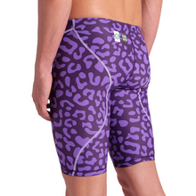 Load image into Gallery viewer, arena-mens-powerskin-st-next-jammer-limited-edition-leopard-skin-violet-006351-877-5