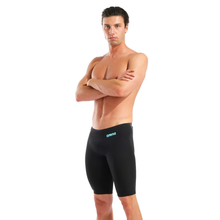 Load image into Gallery viewer, arena-mens-powerskin-veloce-jammer-black-teal-011281-100-ontario-swim-hub-2