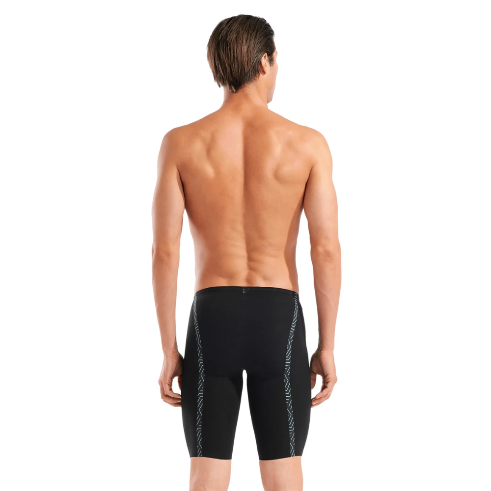 ARENA MEN'S POWERSKIN VELOCE JAMMER - BLACK/TEAL – OntarioSwimHub