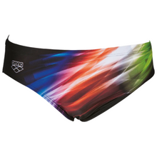Load image into Gallery viewer, arena-mens-shining-brief-black-soft-green-001303-506-ontario-swim-hub-2