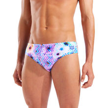 Load image into Gallery viewer, arena-mens-swim-briefs-blurred-white-multi-neon-blue-010765-590-ontario-swim-hub-8