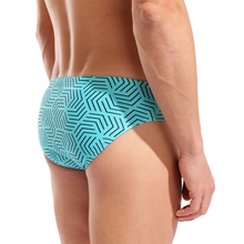 Load image into Gallery viewer, arena-mens-swim-briefs-water-maze-water-multi-011887-580-ontario-swim-hub-5