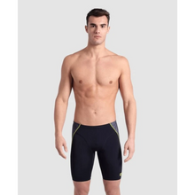 Load image into Gallery viewer, arena-mens-swim-jammer-camo-kikko-black-black-multi-007162-550-ontario-swim-hub-5