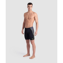 Load image into Gallery viewer, arena-mens-swim-jammer-camo-kikko-black-black-multi-007162-550-ontario-swim-hub-7
