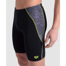 Load image into Gallery viewer, arena-mens-swim-jammer-camo-kikko-black-black-multi-007162-550-ontario-swim-hub-8