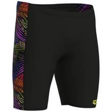 Load image into Gallery viewer, arena-mens-swim-jammer-energy-black-black-multi-008175-551-ontario-swim-hub-1