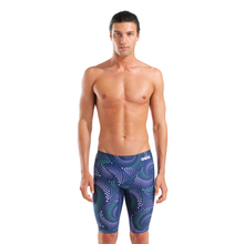 Load image into Gallery viewer, arena-mens-swim-jammer-fireflow-navy-team-blue-green-010159-800-ontario-swim-hub-5