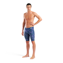 Load image into Gallery viewer, arena-mens-swim-jammer-fireflow-navy-team-blue-green-010159-800-ontario-swim-hub-7