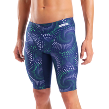 Load image into Gallery viewer, arena-mens-swim-jammer-fireflow-navy-team-blue-green-010159-800-ontario-swim-hub-8